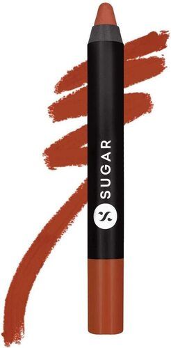 Sugar Cosmetics Matte As Hell Crayon Lipstick 16 Claire With Free Sharpener 2.8Ml Age Group: Women