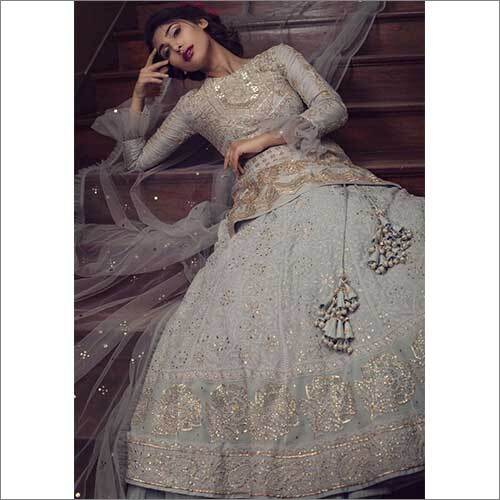 Pure Georgette Lehenga