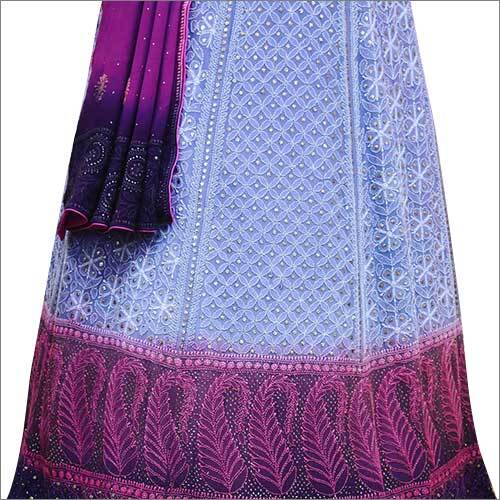 Heavy Work Net Lehenga