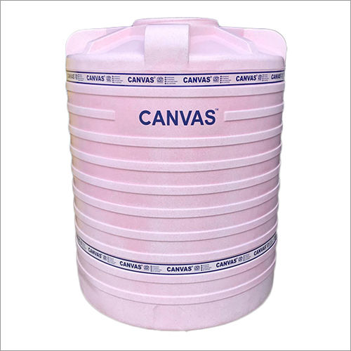 Pink Canvas 3 Layer Heavy Duty Tank