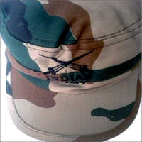 Indian Army Cap - Color: Green
