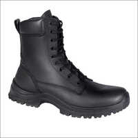Black Army Shoes - Feature: Anti Wrinkle
