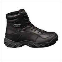 Army Shoes - Leather, Size 7.0 - 11, Black | Lace Closure, Comfortable & Breathable, Secure Fit, Sweat Absorbing Properties