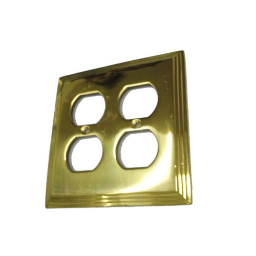 Brass Stap -2 D Switch Plate