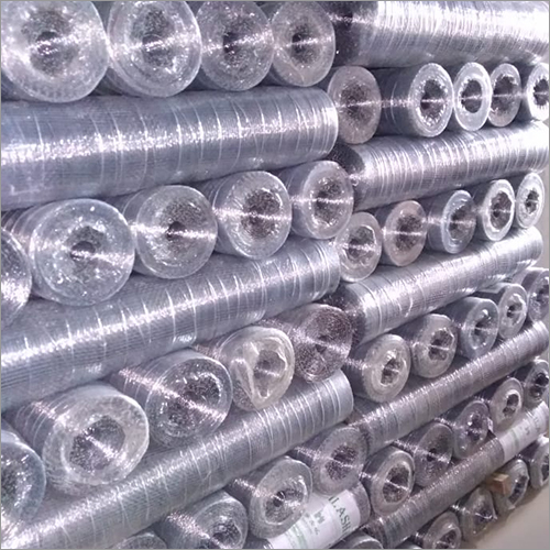 Commercial Wire Mesh - Stainless Steel , Silver Color, Round and Triangle Hole Shapes, Polished Surface Treatment, Heavy-Duty and Corrosion-Resistant