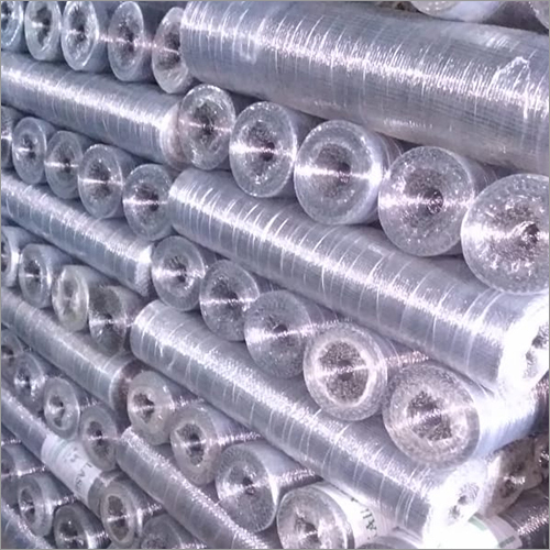 GI Wire Mesh - Stainless Steel, Silver Color , Polished Surface for Enhanced Durability and Impact Resistance in Fencing Applications