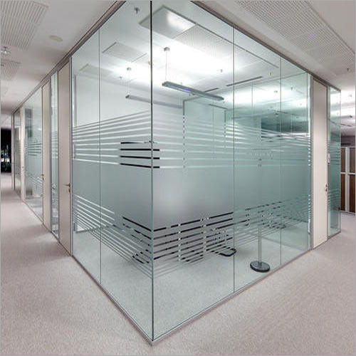 Cabin Glass Partition Size: As Per Requirement