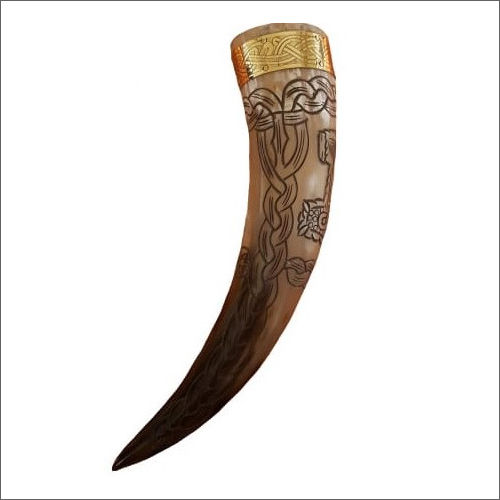 Brown Premium Quality Drinking Horn