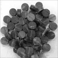 Black Buffalo Horn Button Blanks
