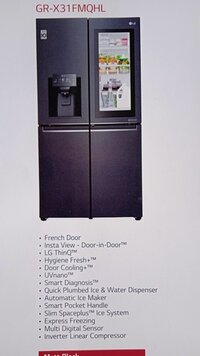LG SIDE-BY-SIDE REFRIGERATORS