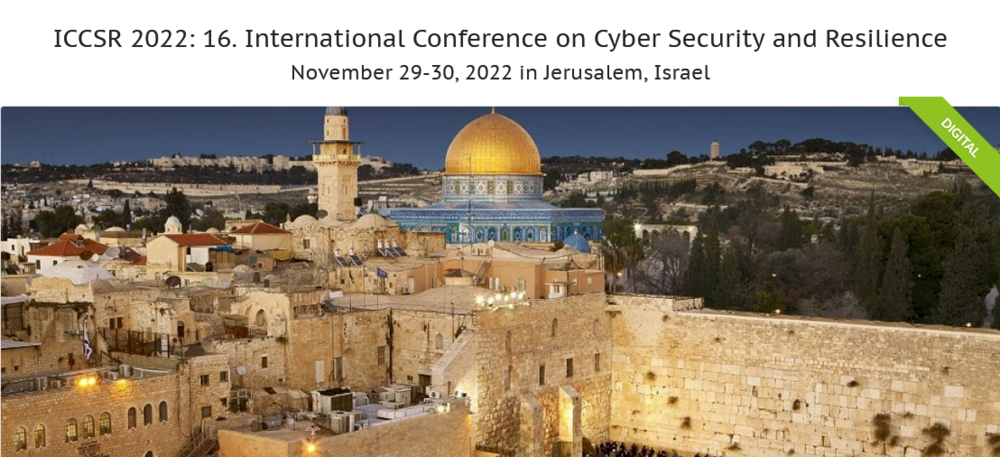 International Conference on Cyber Security and Resilience