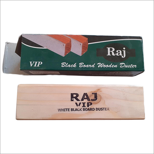 White Board Wooden Duster - Wooden, Regular Size, Rectangular Shape | Ergonomically Designed for Easy Erasing, Durable Solid Base