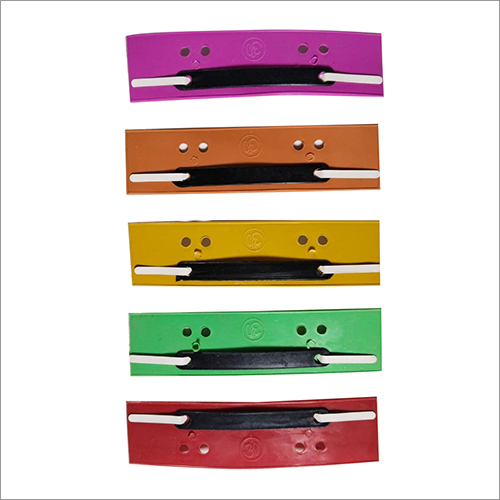 Branch File Clip - Plastic Material, Rectangular Shape, Multicolour | High Quality, Set of 5 Pieces, Ideal for Office Paper Organization