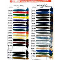 मल्टीकलर पॉलिएस्टर यार्न