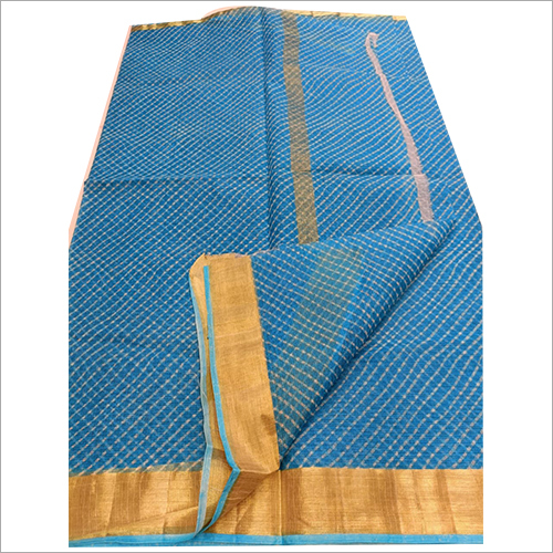 Blue (Different Color & Designs Available) Ladies Kota Cotton Sarees