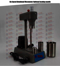 six speed rotational oil viscometer for evaluating the rheological properties of semi mud drilling fluids