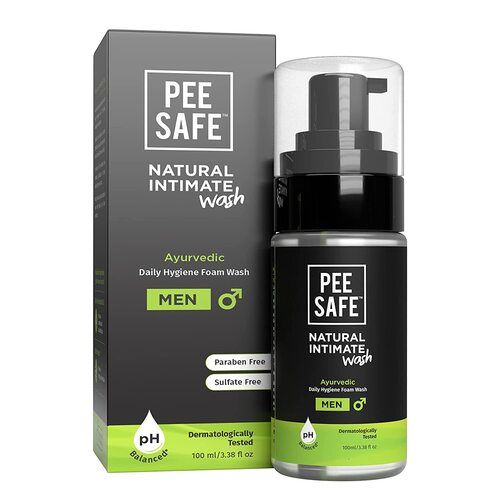 Pee Safe Natural Intimate Wash For Men Daily Hygiene Wash 100Ml Age Group: Adults