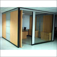 Office Interior Wooden Partition
