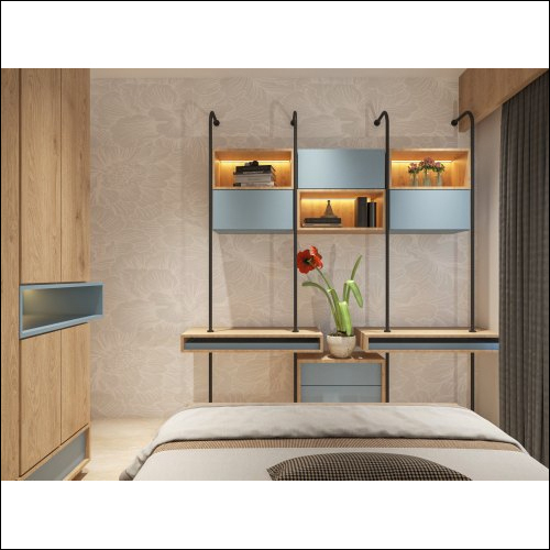 Elegant Wooden Sliding Wardrobe