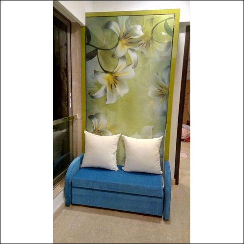 Wall Mount Wooden Bed Single