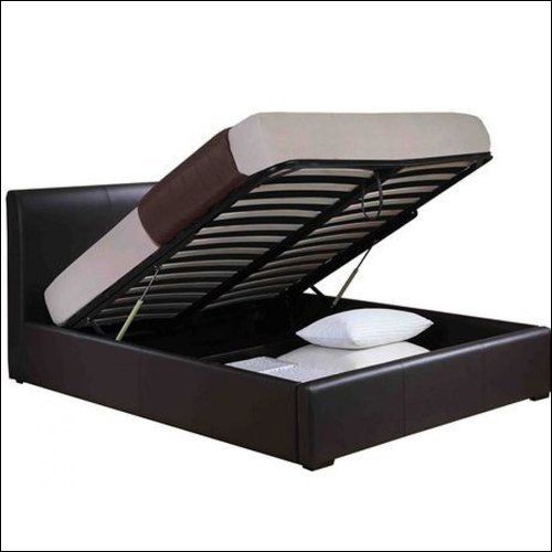 Hydraulic Wooden Queen Size Bed