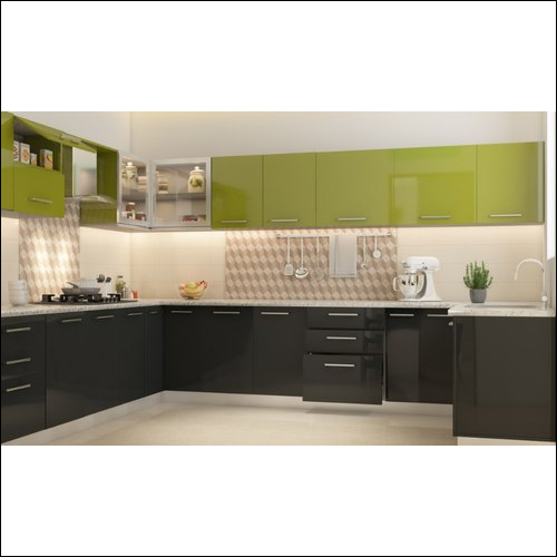 U Shape Modular Kitchen