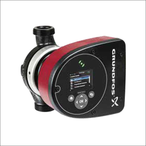 Magna3 Circulator Pump With Permanent Magnet - Metal, Standard Size, Black-Red | Flow Rate 81 mÂ³/h, Head Size 16 m, Mechanical Seals, Electric Power