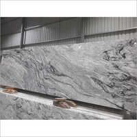 Viscon White Granite - Polished Slab,  Crack & Heat Resistant, Versatile For Flooring In Hotels, Villas, & Commercial Spaces