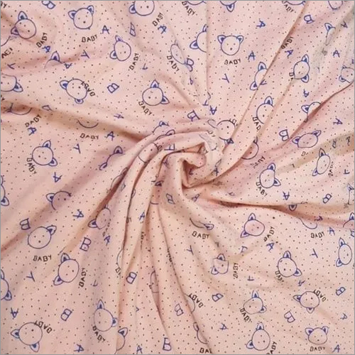 Printed PC Sinker Fabric - 36 Inch Width, Lightweight and Washable | Perfect for Cloth Designing