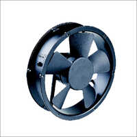 Axial Flow Cooling Fan - 220x60mm, Grey Color, Electric Power, Wall Mount Installation, High Moisture Resistance, Long-life Durability