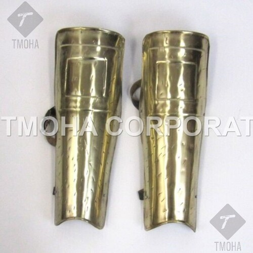 Spartan Greaves Set - Brass OA0006