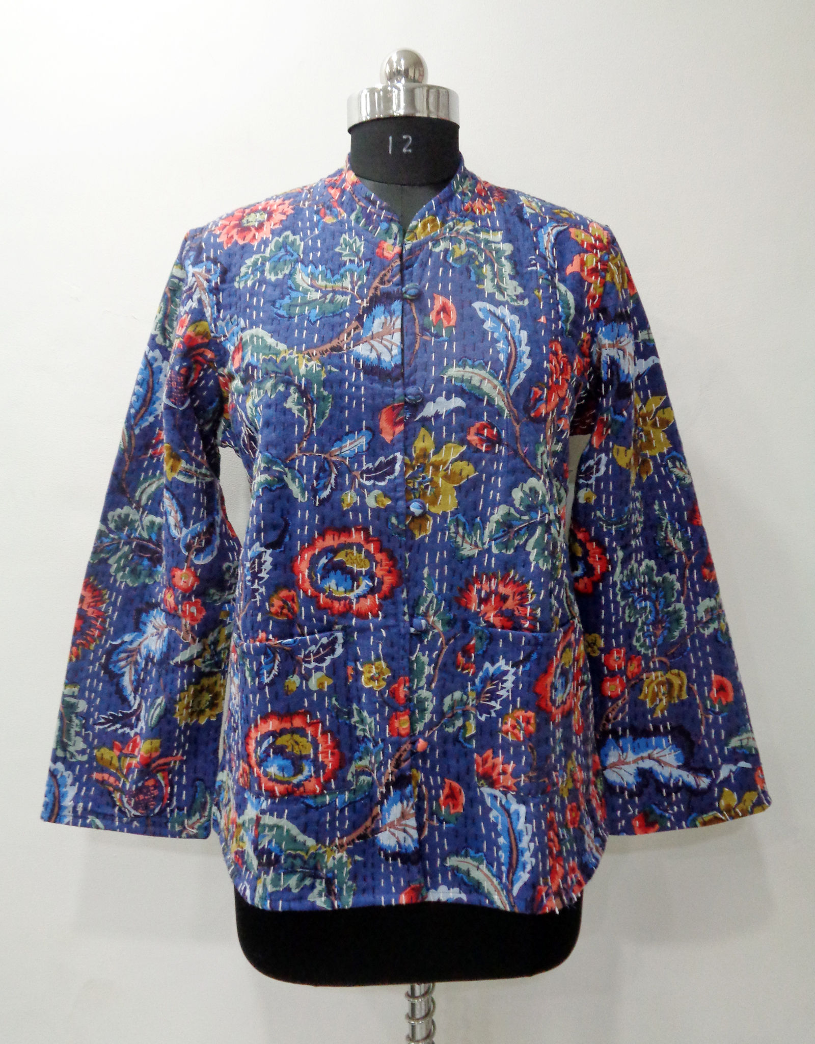 Cotton Kantha Women Jacket