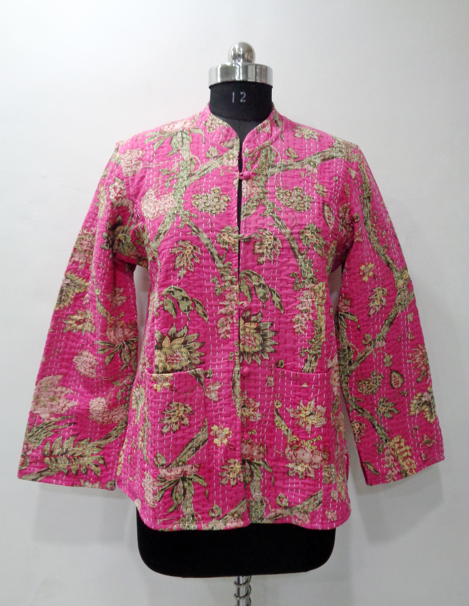 Cotton Kantha Women Jacket