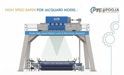 HIGHER SPEED RAPIER FOR JACQUARD MODEL