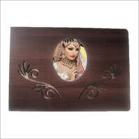 Wooden Wedding Album Cover - Wood, Brown | Durable Accessory For Protecting Memories From Dirt And Wear