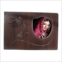 Wooden Wedding Album Cover