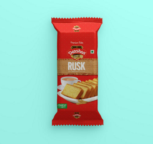 Printed Rusk Packaging Pouch