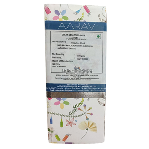Powder 500G Clear Lemon Flavouring Agent