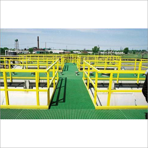 Green Frp Industrial Molded Gratings
