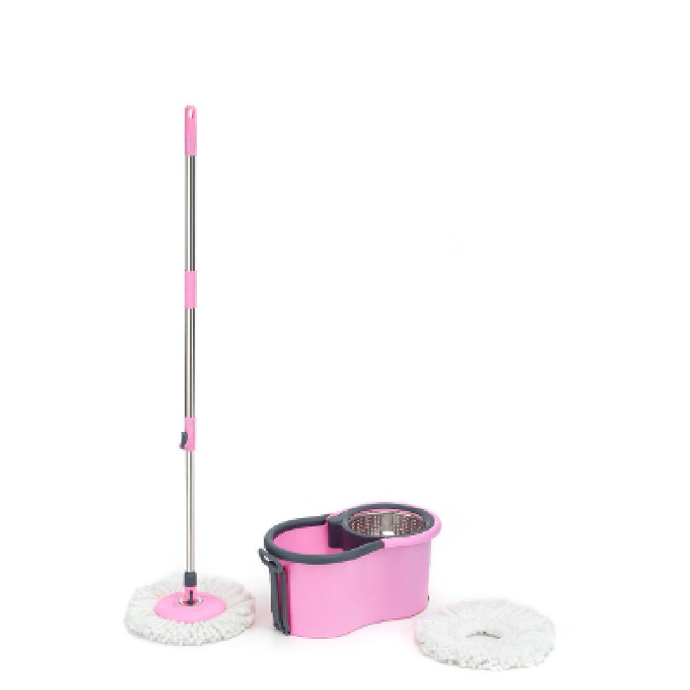 Spin Mop with Steel Wringer and Handle