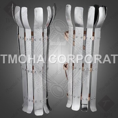 Viking splinted greaves OA0011