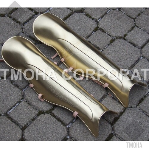 Roman anatomically formed greaves OA0017