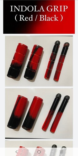indola grip cover ( red / black )