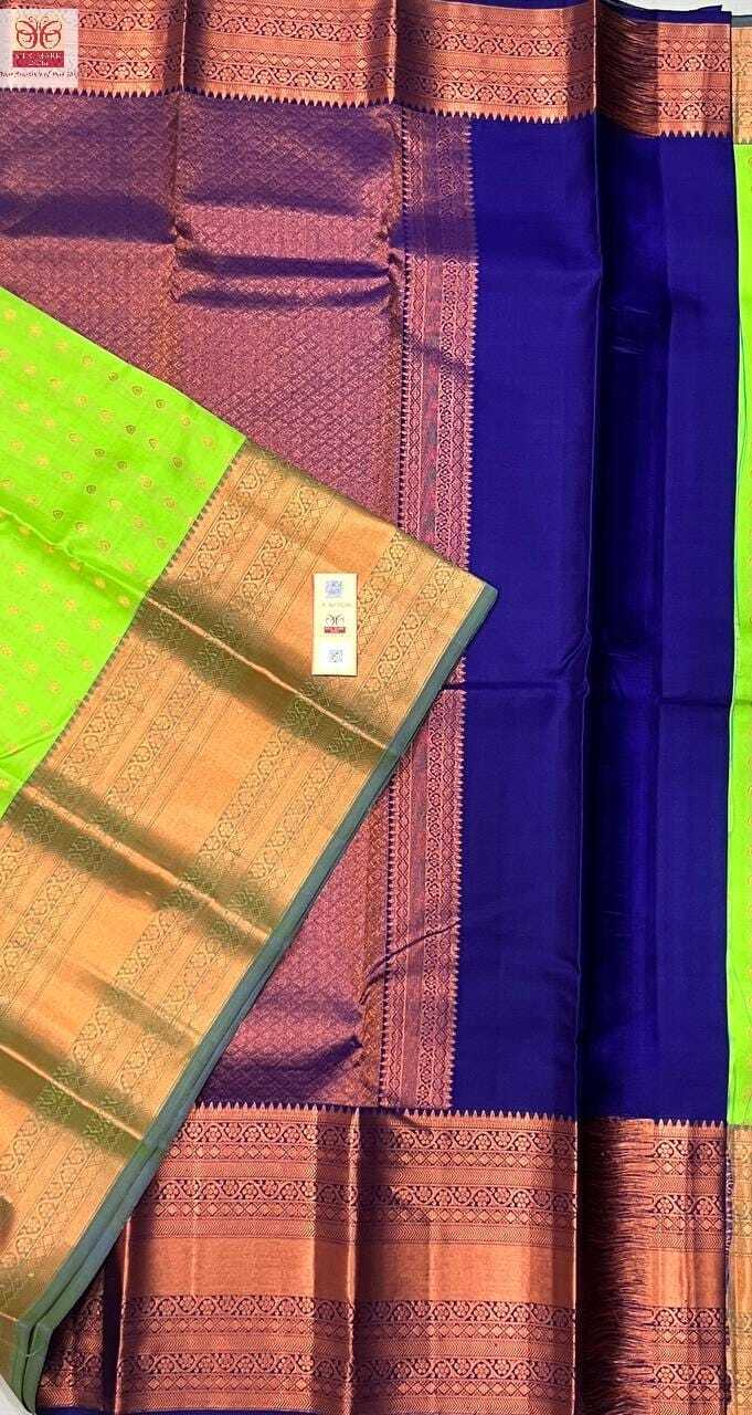 pure kanjivaram bridal silk saree