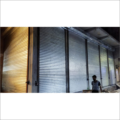 Automatic Rolling Gate Shutter - Aluminum Material, Vertical Opening Mechanism | Insulated, Manual Operation with Robust Slat Design