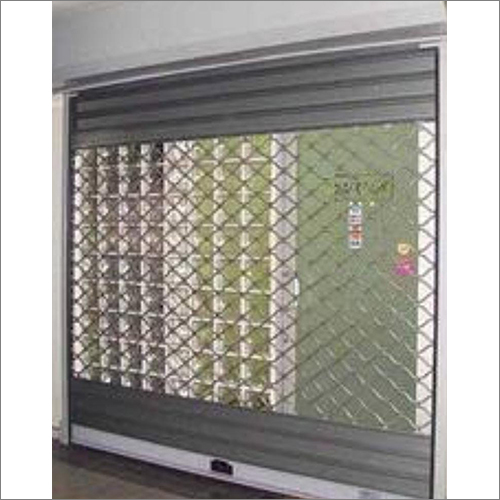 Manually Operated Rolling Shutter - Aluminum, Vertical Opening, Exterior Insulation | Manually Operated for Industrial and Commercial Use
