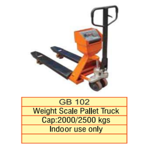Weight Scale Pallet Trucks