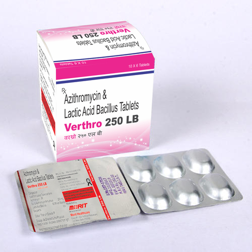 Azithromycin and Lactic Acid Bacillus Tablet