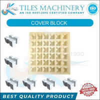 Cover Block Rubber Mould - Other Material, 20 25 40 50 Sizes, Golden Yellow Color | Mould Life: 6
