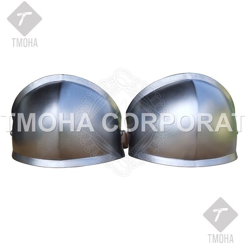 Pair of fluted knee or elbow cops OA0041